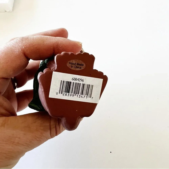 Jim Shore Mini Christmas Puppy Carved Figure 2009‎ New Box Enesco Collectible - Picture 4 of 9